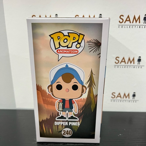 Dipper Pines #240 Funko Pop + Protector - Picture 4 of 6
